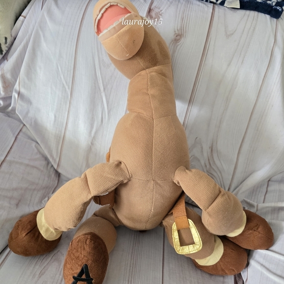 Disney Store Toy Story Bullseye Horse Plush Stuffed Toy Large Floppy 26 Inch - Picture 4 of 13